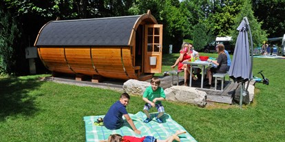 Campingplätze - Grillen mit Holzkohle möglich - Lech Camping