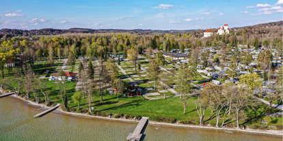 Campingplätze - Baden in natürlichen Gewässern - Bitte als Titelfoto verwenden  - Camping am Pilsensee