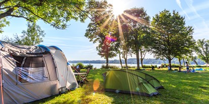 Campingplätze - Kinderspielplatz am Platz - Camping am Pilsensee