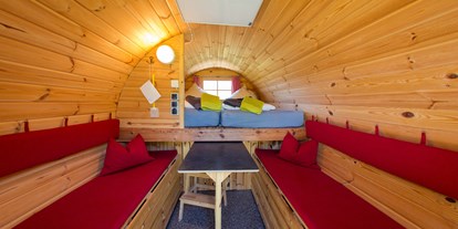 Campingplätze - Sauna - Schlummerfassl für 2 Erwachsene und 2 Kinder - Camping Stein