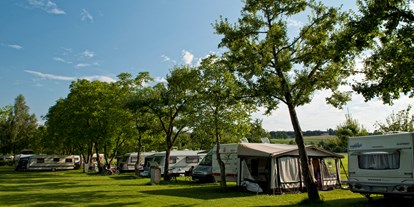 Campingplätze - Baden in natürlichen Gewässern - Frühsommer am Camping Schwanenplatz - Camping Schwanenplatz