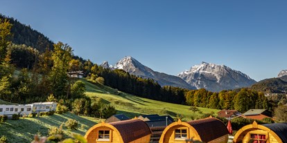 Campingplätze - Mietunterkünfte - Panoramablick mit Camping-Fassl - Camping-Resort Allweglehen