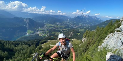 Campingplätze - Oberbayern - auf geführter Klettersteigtour unterwegs - Camping-Resort Allweglehen