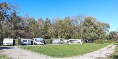 Campingplätze - Kinderspielplatz am Platz - Isarcamping Landshut  - Isarcamping Landshut