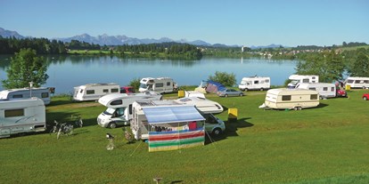 Campingplätze - Reisemobilstellplatz vor der Schranke - Via Claudia Camping