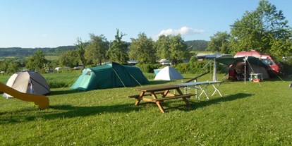 Campingplätze - Wintercamping - Zelten am Spielplatz - Camping Bergesruh