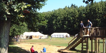 Campingplätze - Kinderspielplatz am Platz - See-Camping Weichselbrunn