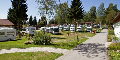 Campingplätze - Reisemobilstellplatz vor der Schranke - KNAUS Campingpark Lackenhäuser