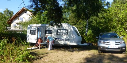 Campingplätze - Reisemobilstellplatz vor der Schranke - Spessart Camping Schönrain